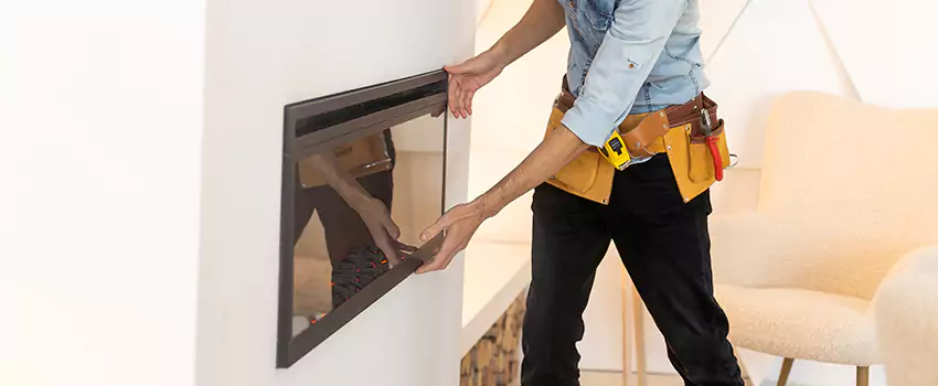 Metal Fireplace Installation in Eastlake, Ohio