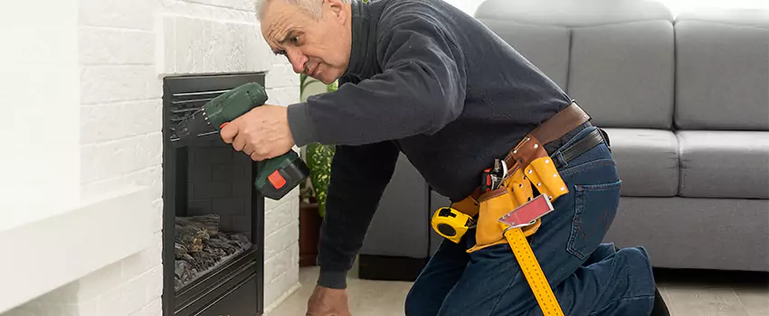 New Indoor Fireplace Installation in Eastlake, Ohio