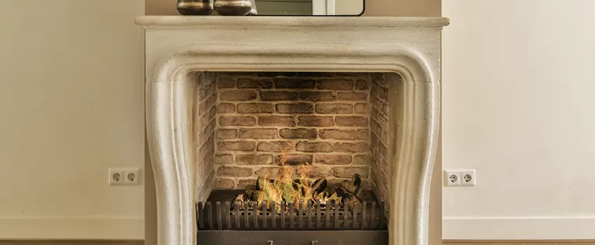 Vintage-style Fireplace Redesign in Eastlake, Ohio