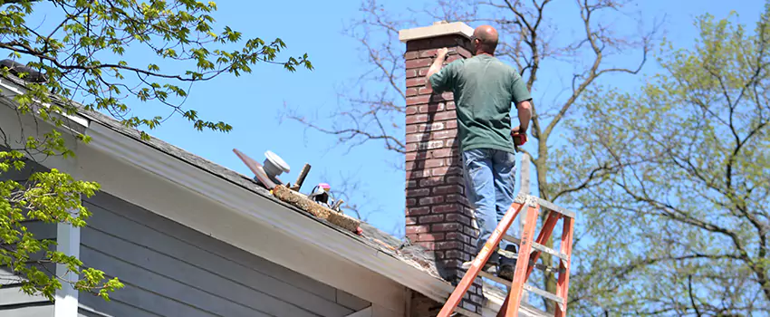 Vinyl and PVC Chimney Flashing Installation in Eastlake, OH
