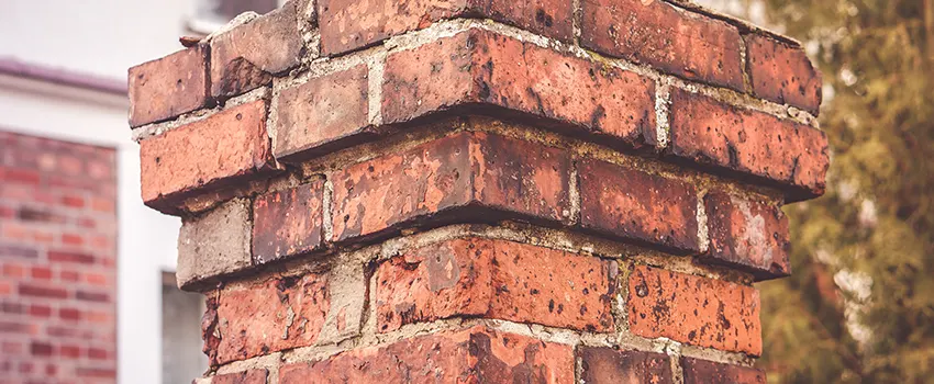 Cracked Chimney Bricks Repair Cost in Eastlake, Ohio